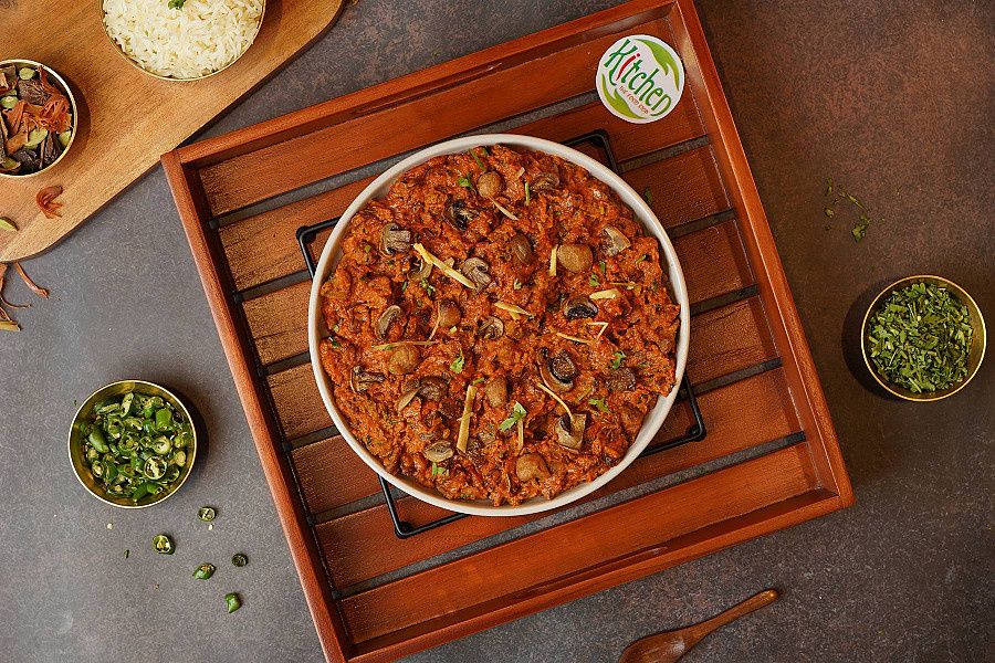 Veg Mushroom Kalji