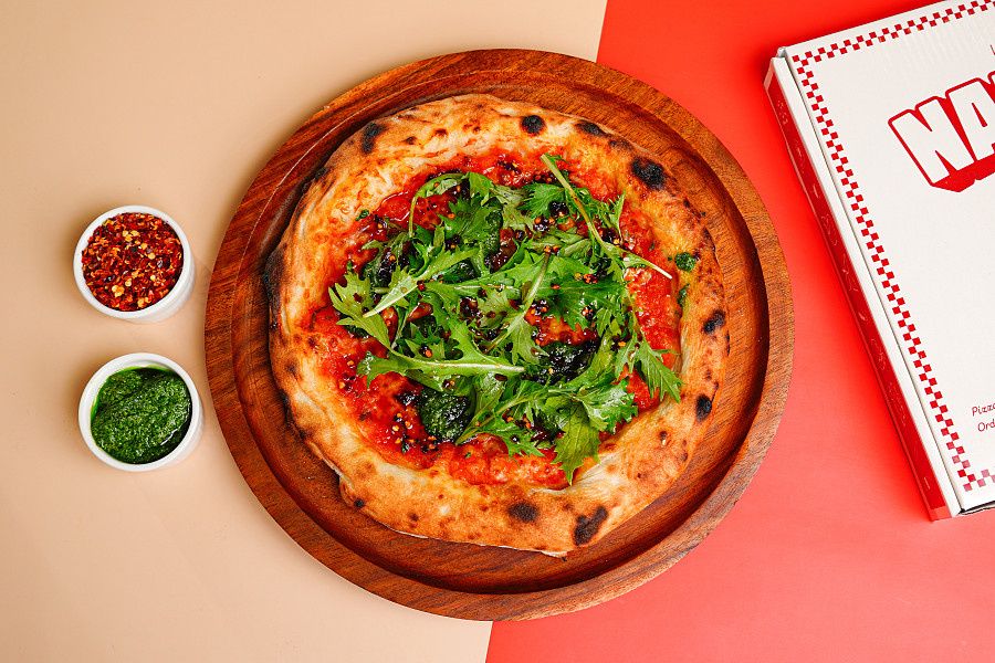 Pesto & Smoked Honey Pizza