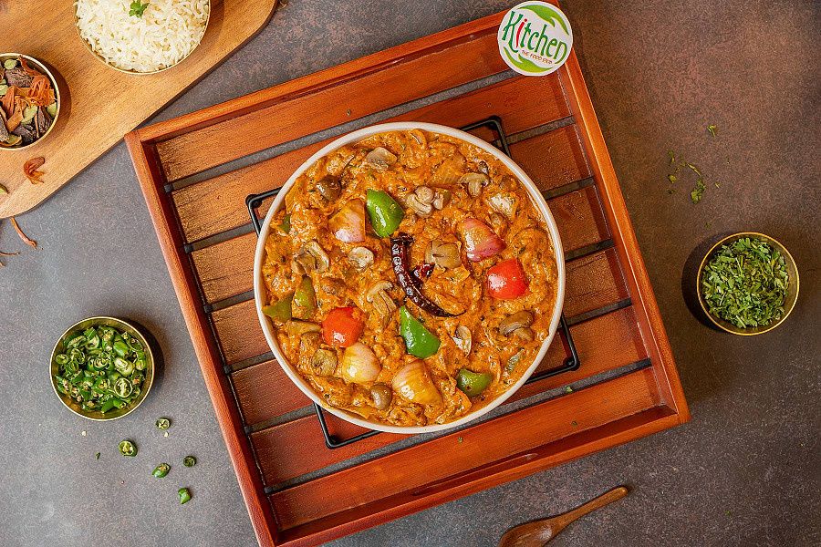 Mushroom Kadhai
