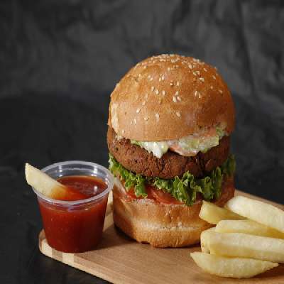Spicy Paneer Burger