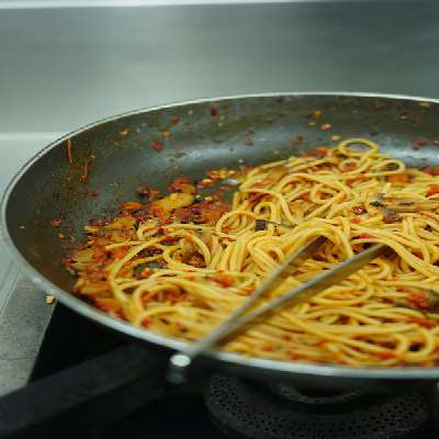 Spaghetti Tomatina Pasta(Sundried Tomato Pesto)