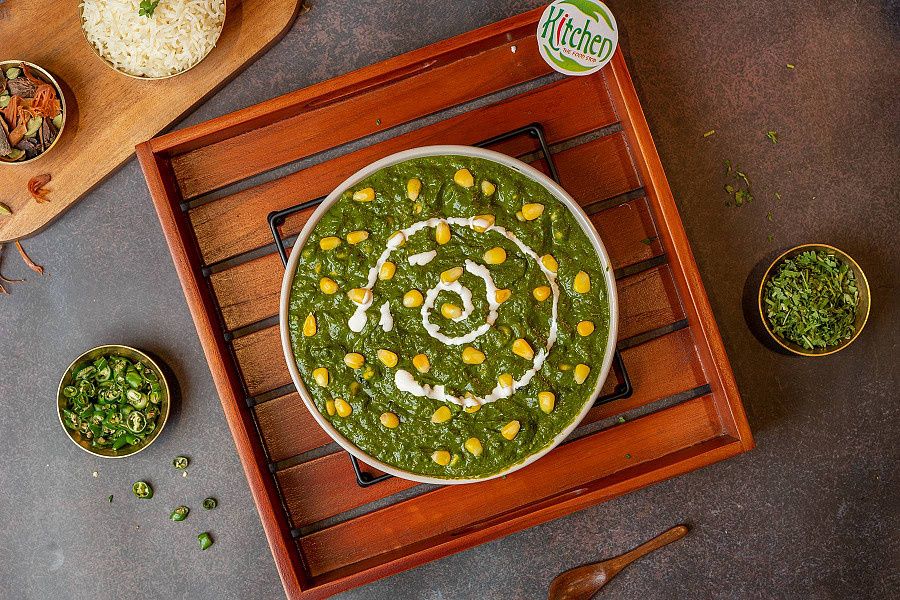 Palak Corn