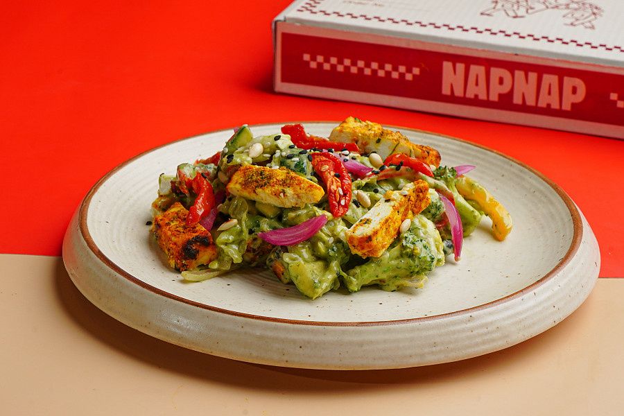 Smoked Cottage Cheese Salad