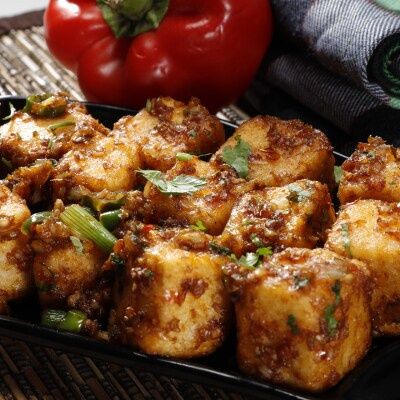 Manchurian Paneer Dry