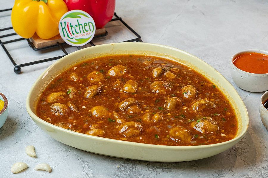 Mushroom Manchurian