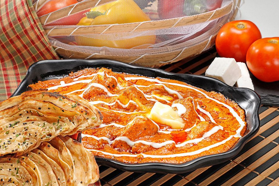 Paneer Butter Masala With Choice Of Bread