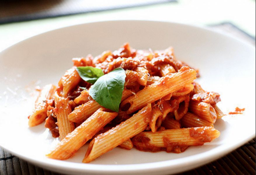 Angry Arrabbiata Pasta (Red Sauce)