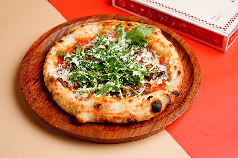 Wild Blue! Pizza (With Blue Cheese)