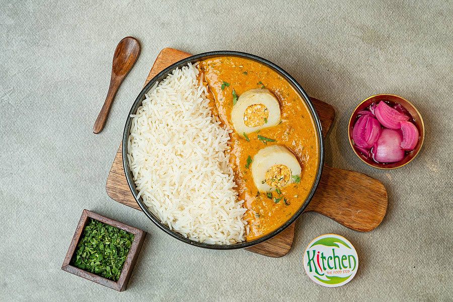 Dum Aloo Banarasi With Rice