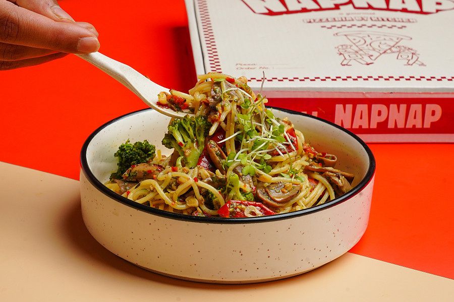 Chimichuri Madness (Spaghetti Pasta)