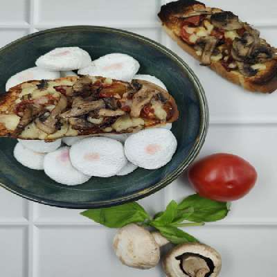 Mushroom And Sundried Tomato Bruschetta