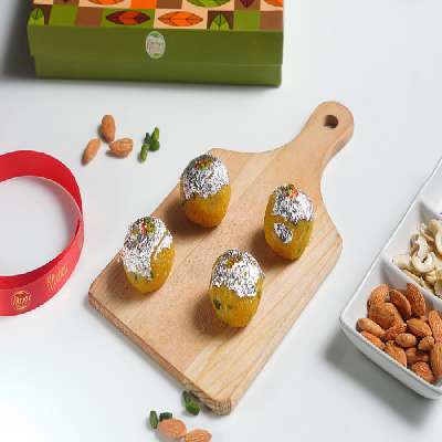 Kesaria Mewa Motichoor Laddoo