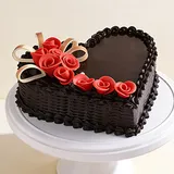 Heart Shape ChocoTruffle Cake