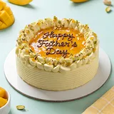 Happy Father's Day Mango Cake