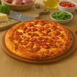 Chicken Volcano Pizza