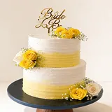Elegant Two-Tier Wedding Cake