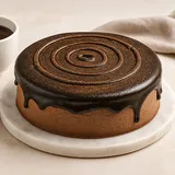 Eggless Hot Chocolate Cake