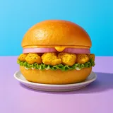 Fiery Chicken Burger