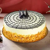 Eggless Butterscotch Cake