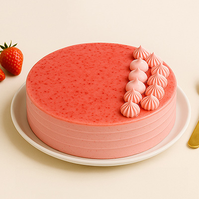 Royal Strawberry Cake