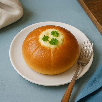 Paneer Tikka Volcano Bun