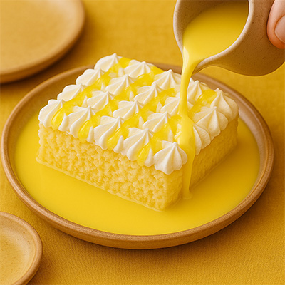 Tropical Mango Tres Leches