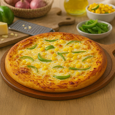 Capsi Corn Pizza