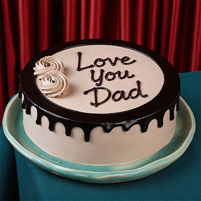 Love You Dad Chocolate Cake