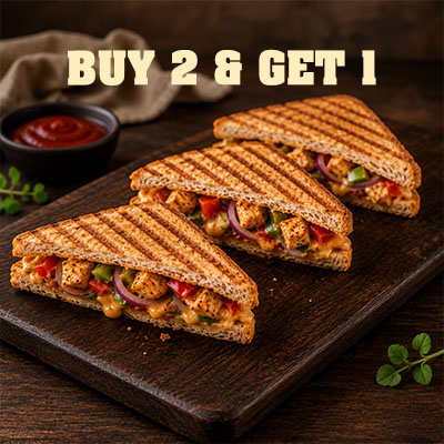 Get 3 Sandwiches at 180