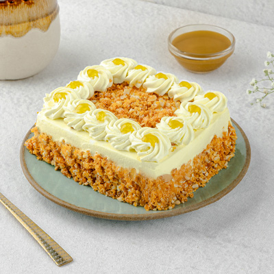 Butterscotch Bento Cake