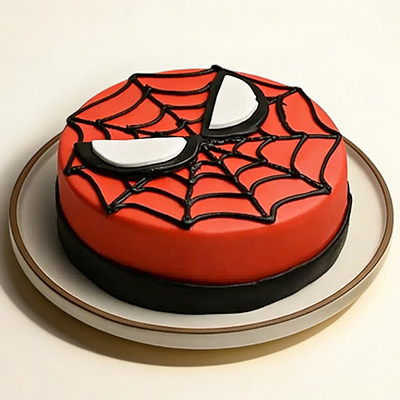 Iconic Spiderman Cake