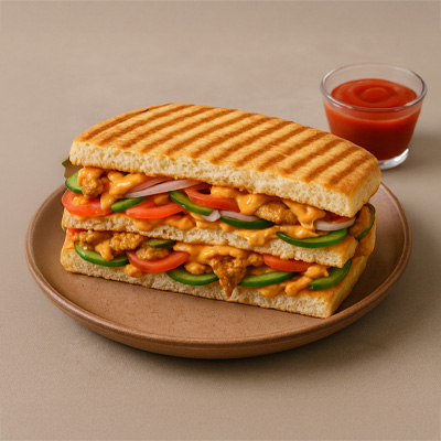 Tandoori Chicken Panini Sandwich