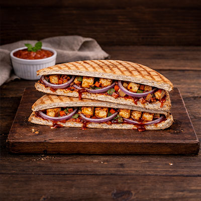 Korean Paneer Panini