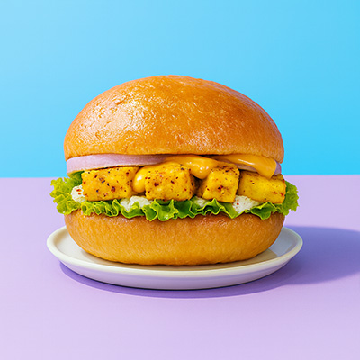 Fiery Paneer Burger