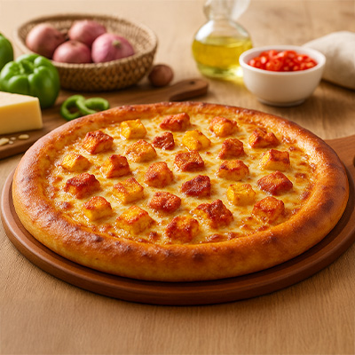 Paneer Overloaded Pizza
