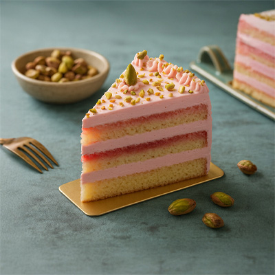 Rose Pistachio Pastry