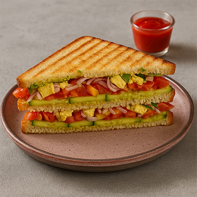 Tandoori Paneer Classic Sandwich