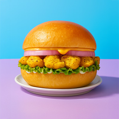 Fiery Chicken Burger