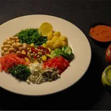 Protein Sprout Bhel Bowl