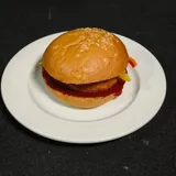 Corn Volacano Korean Burger