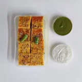 Fluffy Yellow Dhokla