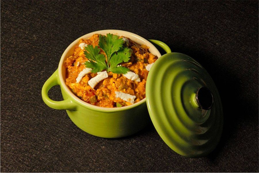 Zero Oil Paneer Bhurji Meal