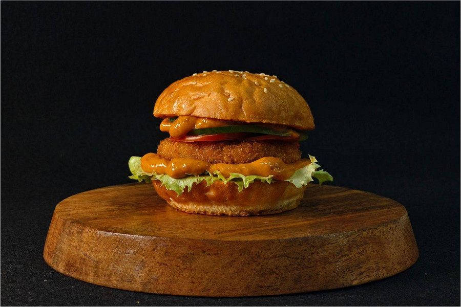 Tandoori Protien Paneer Burger(J)