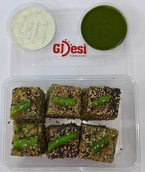 Protein Rich Chola Methi Dhokla