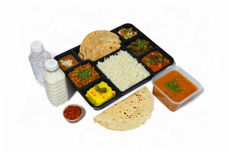 Gujarati Maharaja Thali