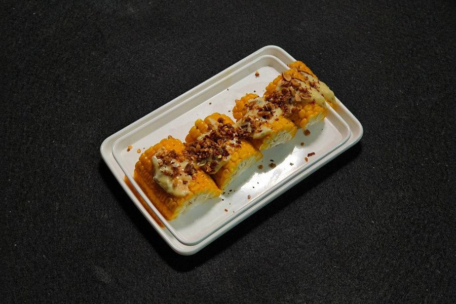 Butter Garlic Corn Cob