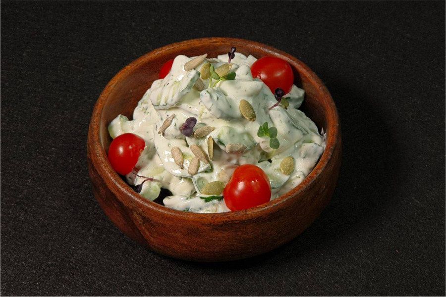 Fresh Cucumber Herb Detox Bowl (J)