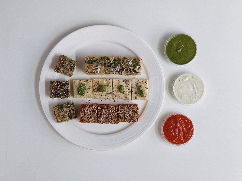 Gujarati Snacks Platter
