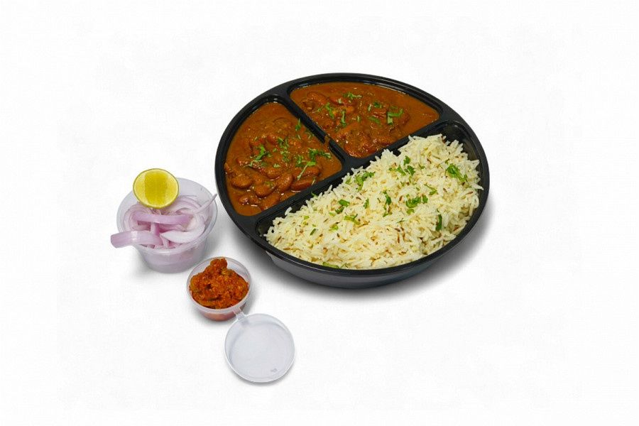 Jammu Wale Rajma Masala- (Jeera/ Steam Rice) Any One, Salad, Achar