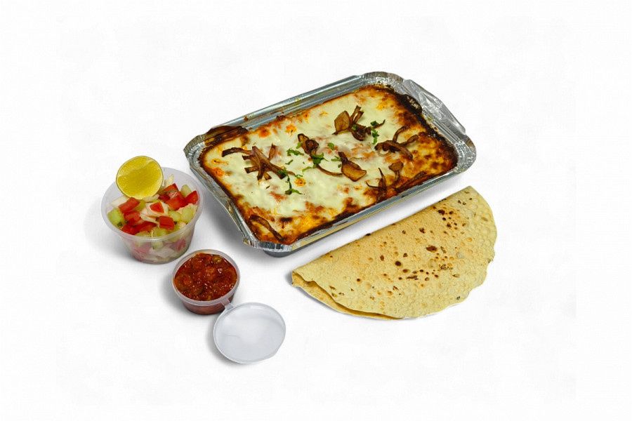 Baked Khichdi, Kachumber, Veg Athanu